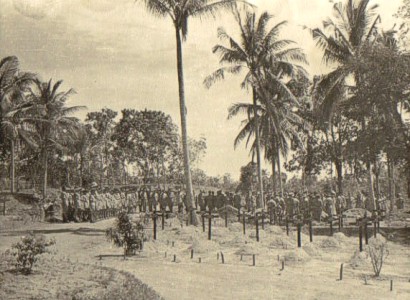 1942, Changi.  Funeral of a Capt-tn